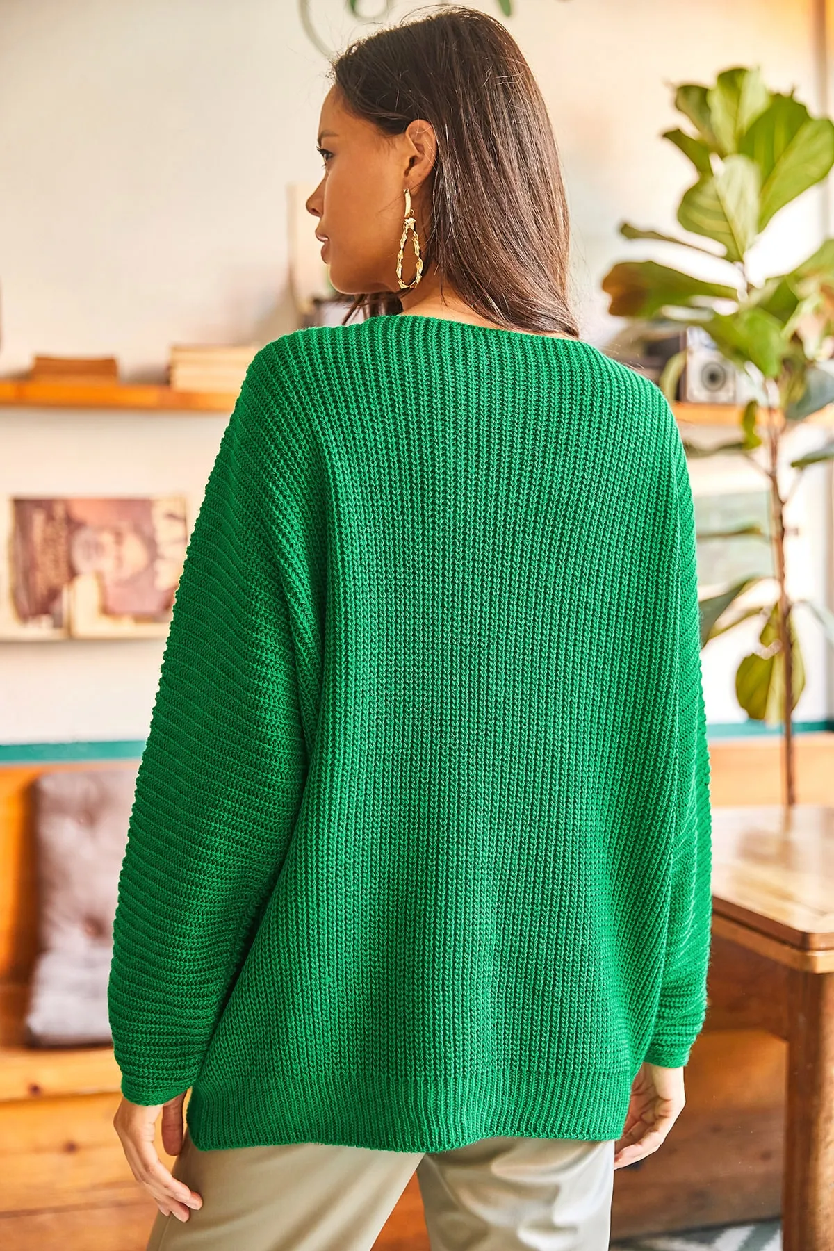 Olalook  Pullover - Grün - Regular Fit