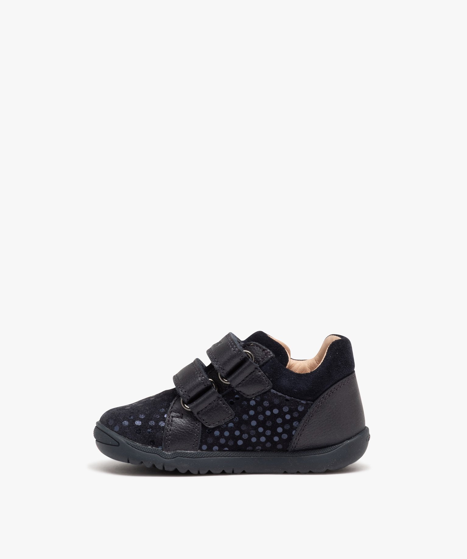 Chaussures premiers pas bébé fille à motif brillant - Geox marine | GEMO