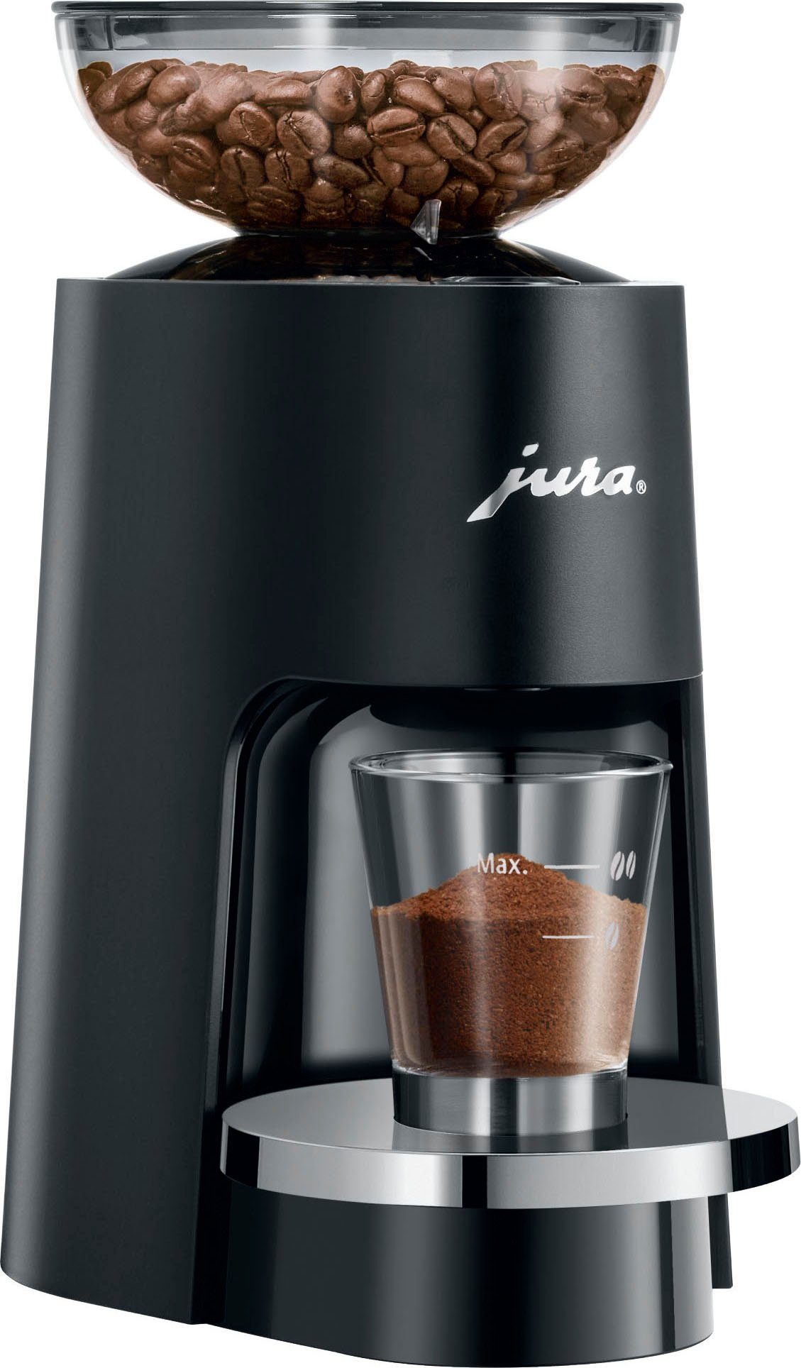 JURA Kaffeemühle 25048 P.A.G., 150 W, Kegelmahlwerk, 105 g Bohnenbehälter