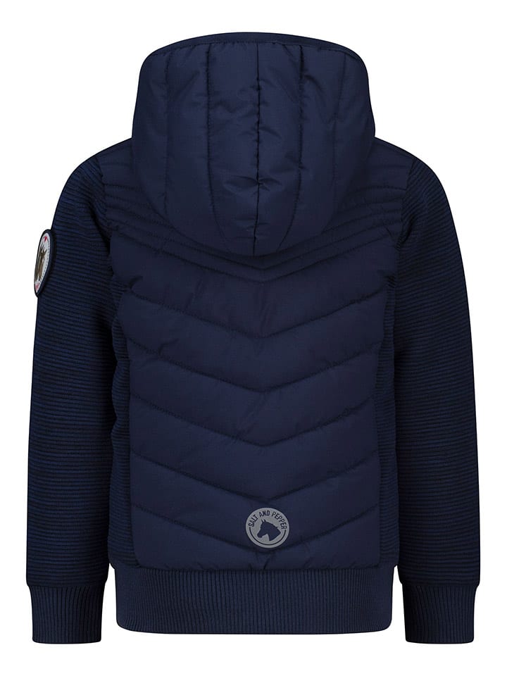 Salt and Pepper Steppjacke in Dunkelblau günstig kaufen