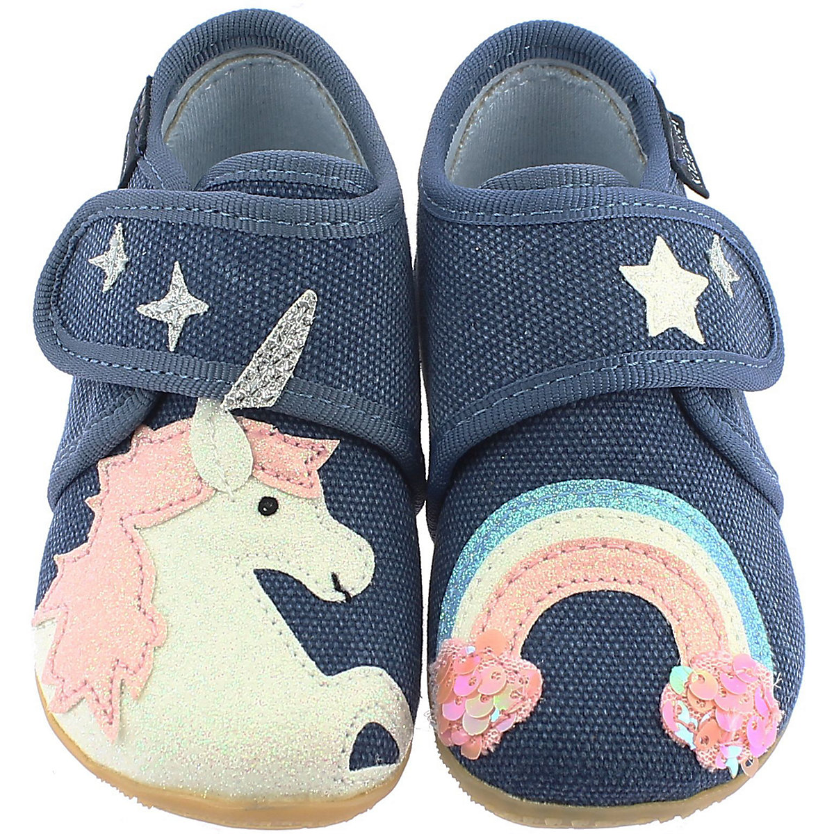 Baby Hausschuhe EINHORN für Mädchen