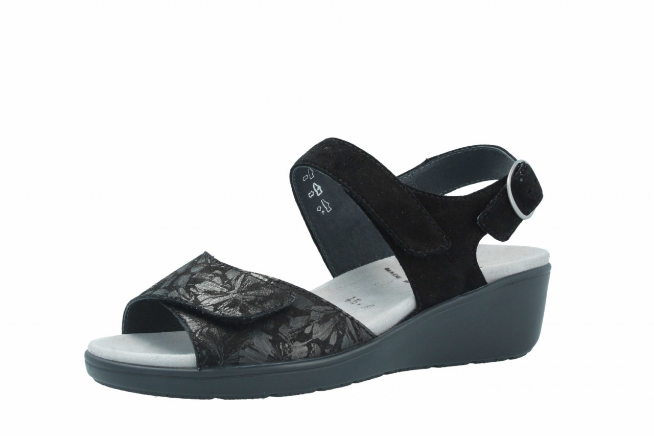 SEMLER Komfort Sandalen schwarz Ramona