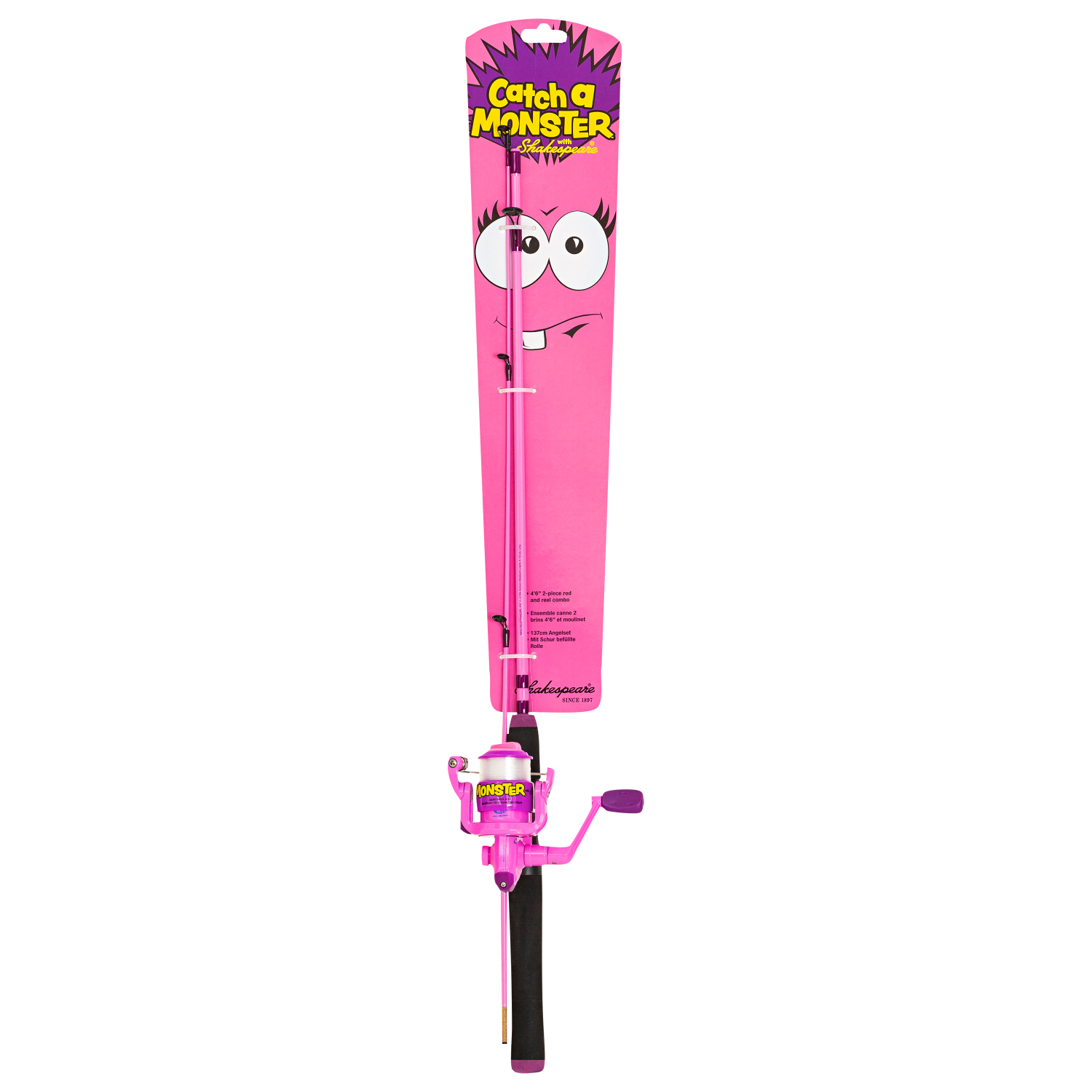 Shakespeare Spinn Combo Catch a Monster (pink)