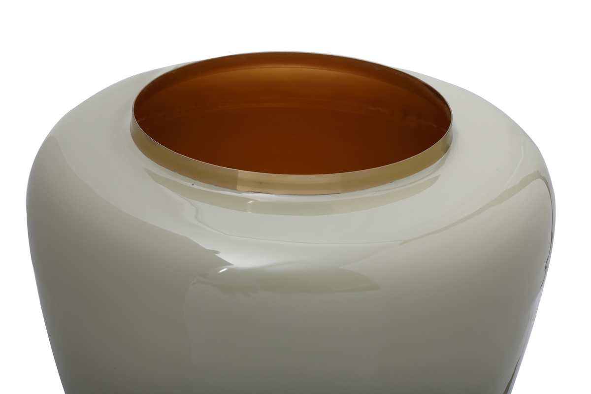 Kayoom Vase Art Deco 125 Mint / Gold