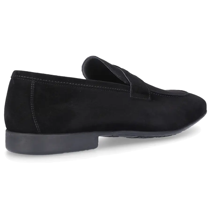 Moreschi - Herren 042173 Veloursleder - schwarz