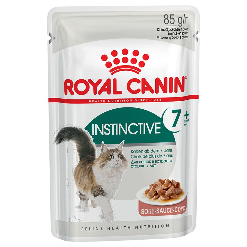 Royal Canin Instinctive +7 in Soße zu TOP-Preisen