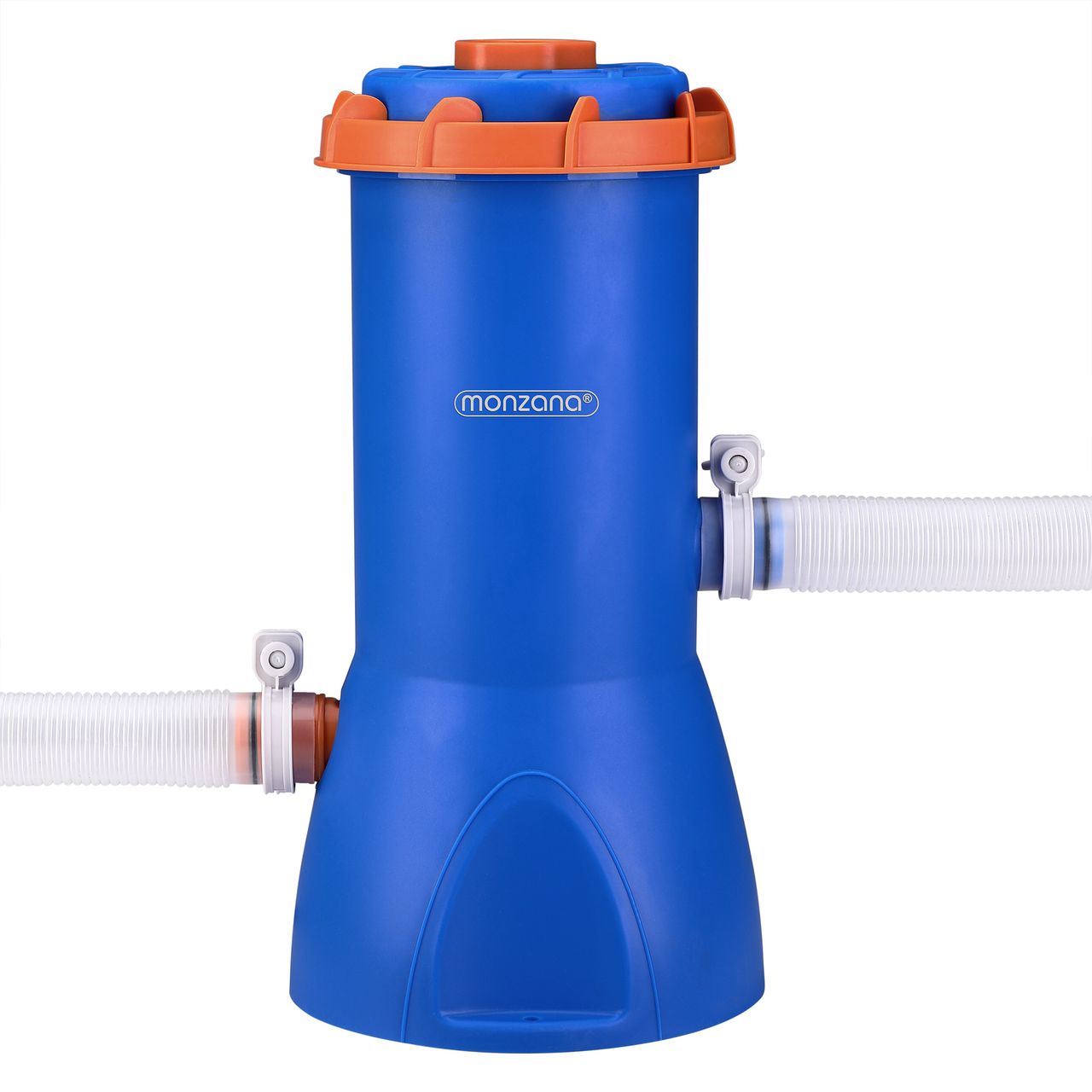 Casaria monzana® Pool Pumpe 90W 340x270x270 mm blau-orange