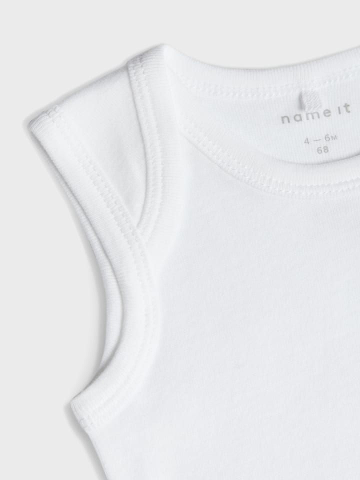 name it Body ärmellos 3er Pack in bright white günstig kaufen