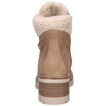 MEXX Minnie Schnür Boots in beige