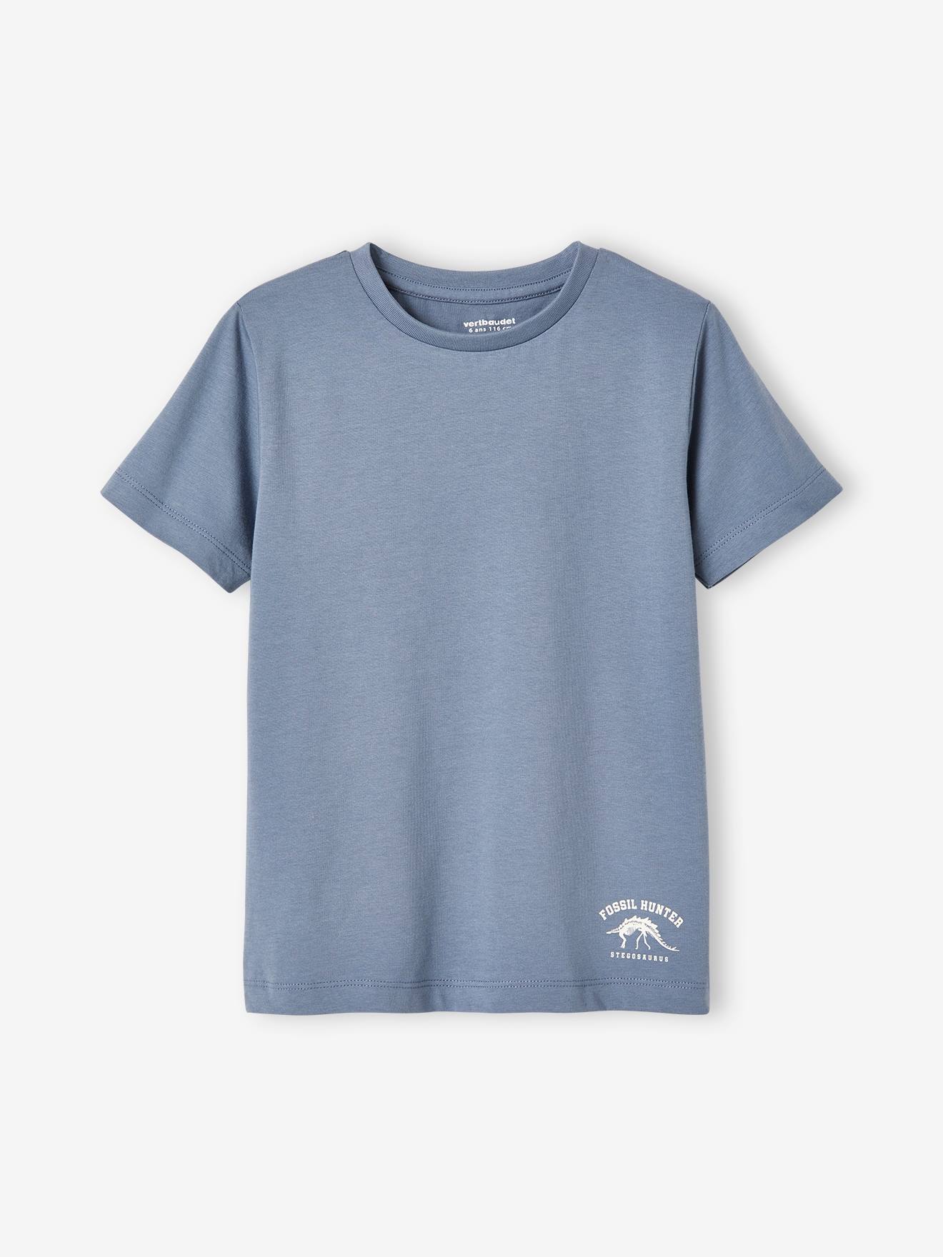 Lot de 3 T-shirts Basics garçon manches courtes lot mastic