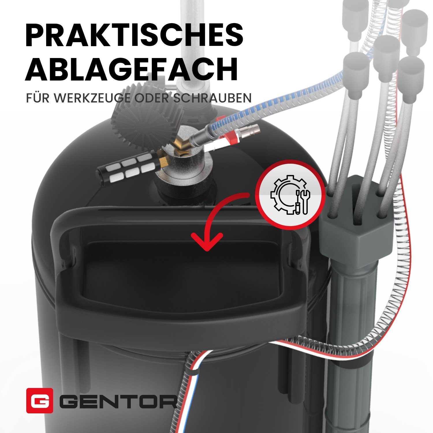 GENTOR Ölabsaugpumpe Ölauffangwanne Ölauffangsystem Ölauffangwanne Ölauffangwagen 80L