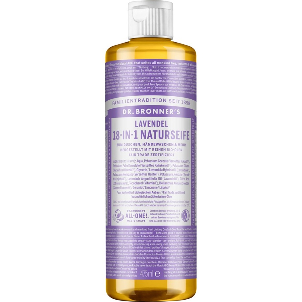 dr. bronners Lavender 18-in-1 Natural Soap soin du corps