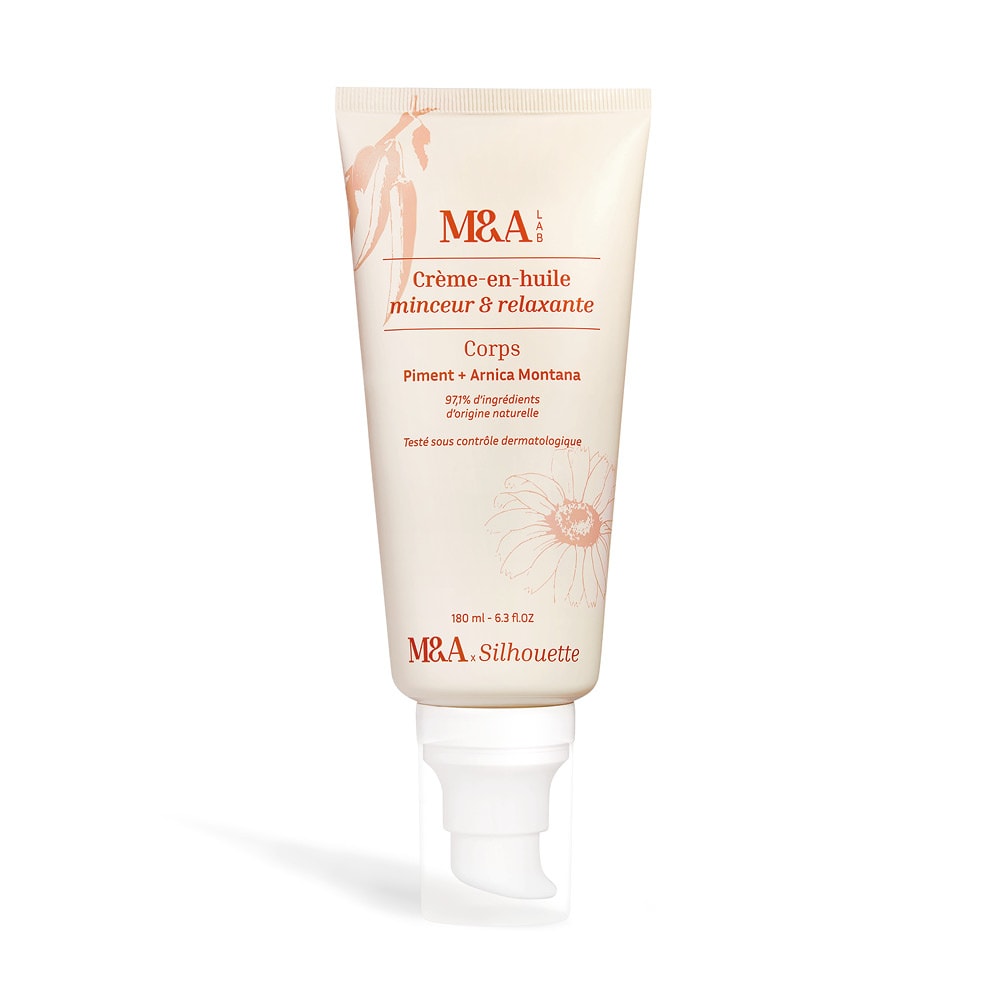 m&a lab La Crème minceur et relaxante Crème corps fermeté et minceur
