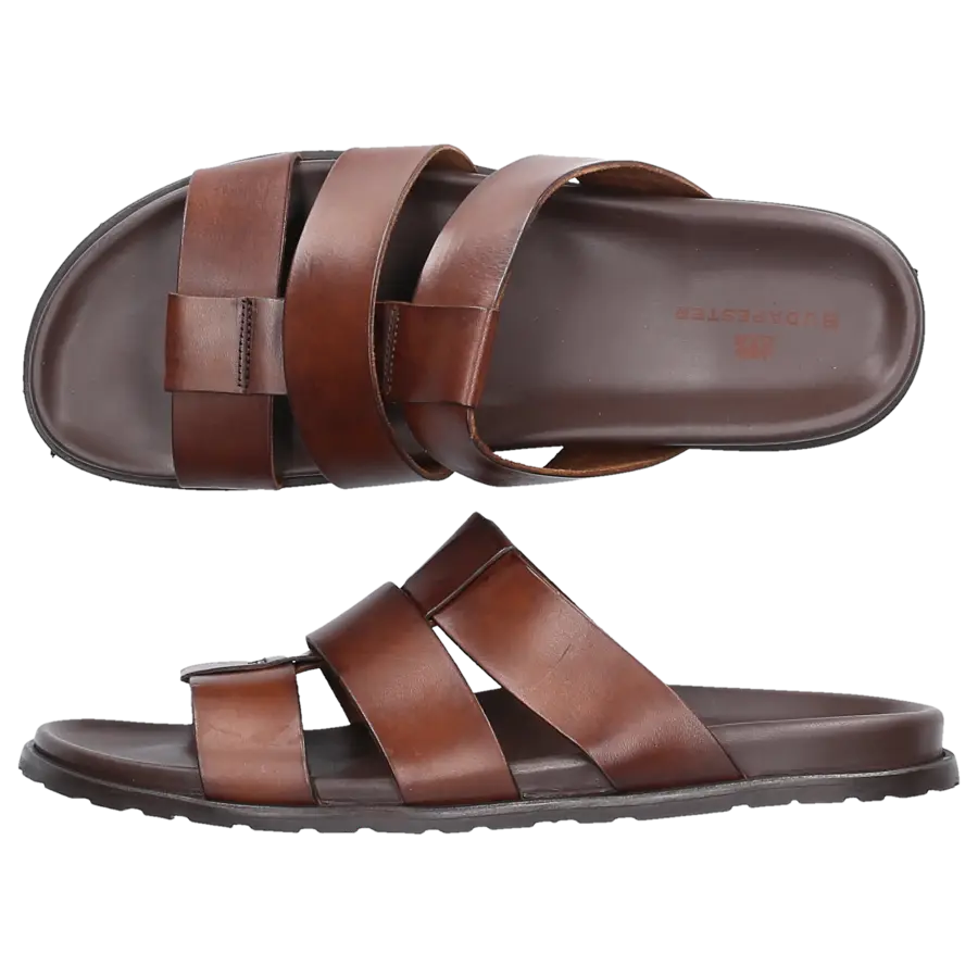 Budapester - Sandalen M6857 Kalbsleder - braun