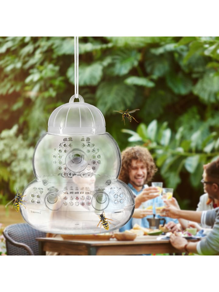 relaxdays 2x Wespenfalle in Transparent günstig kaufen onesize