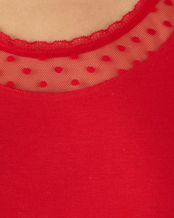 T-shirt Thermol'love tulle plumetis