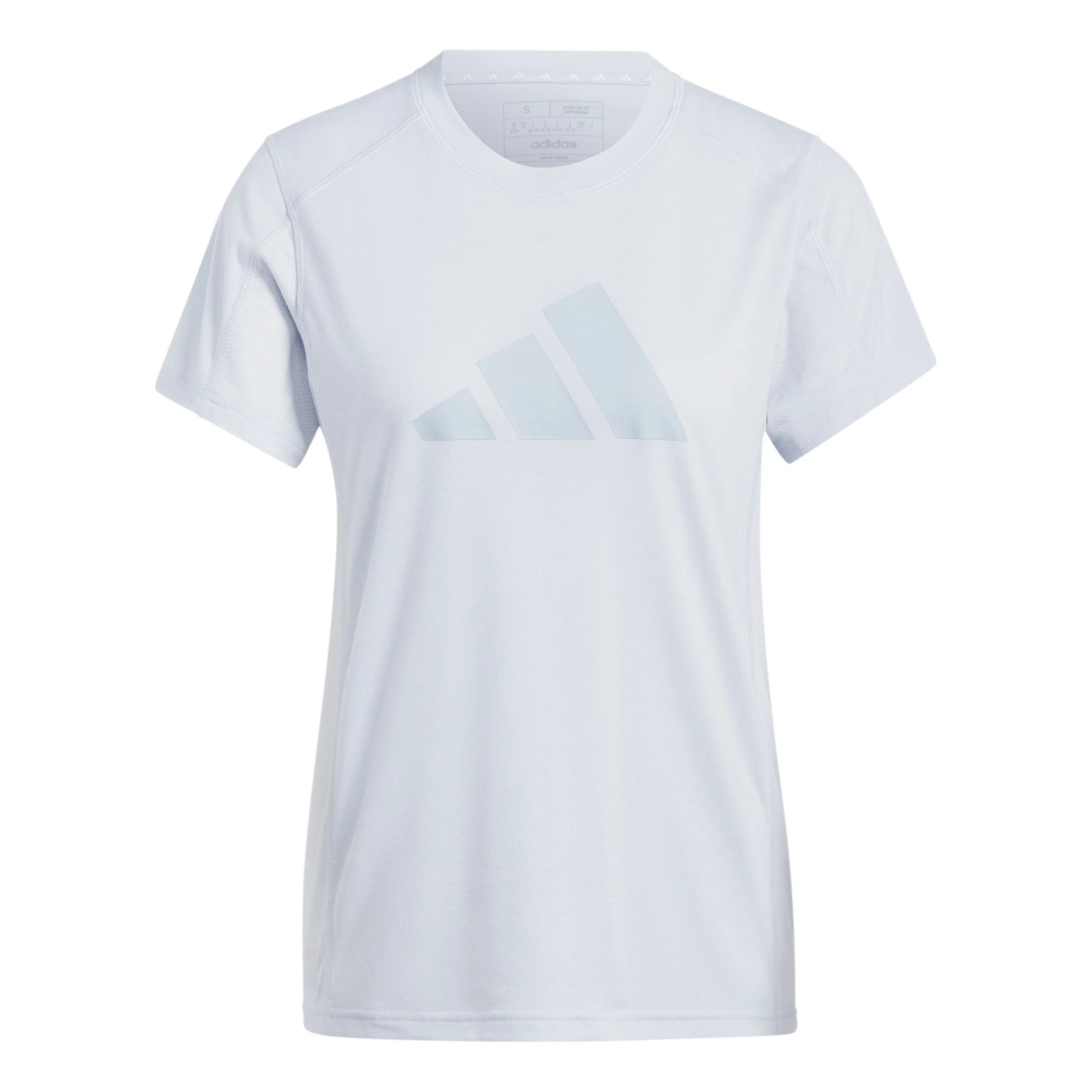 Training Essential Logo T-Shirt Damen - Hellgrau