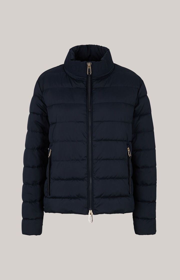 Steppjacke in Navy