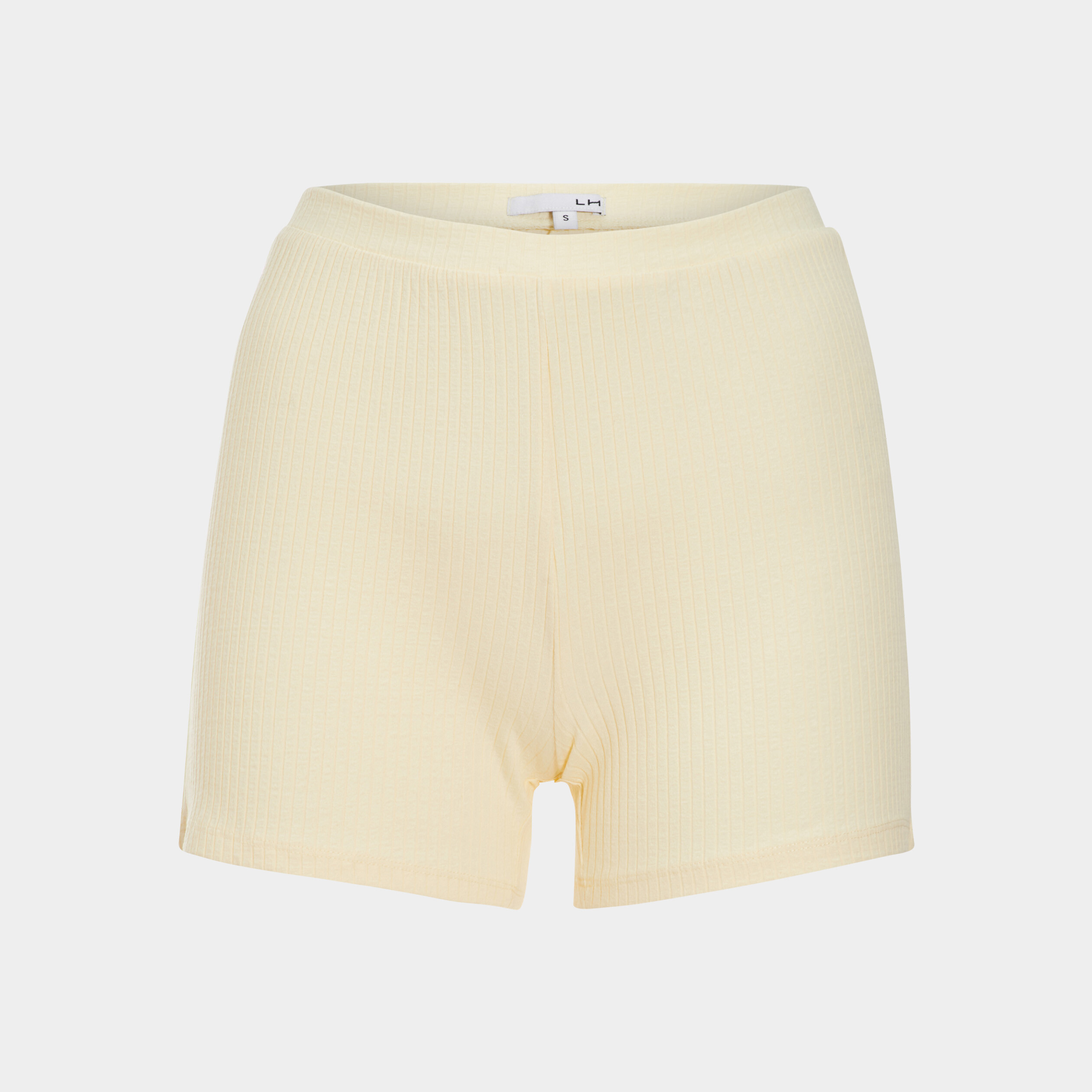 Bas de pyjama short côtelé blanc femme | La Halle