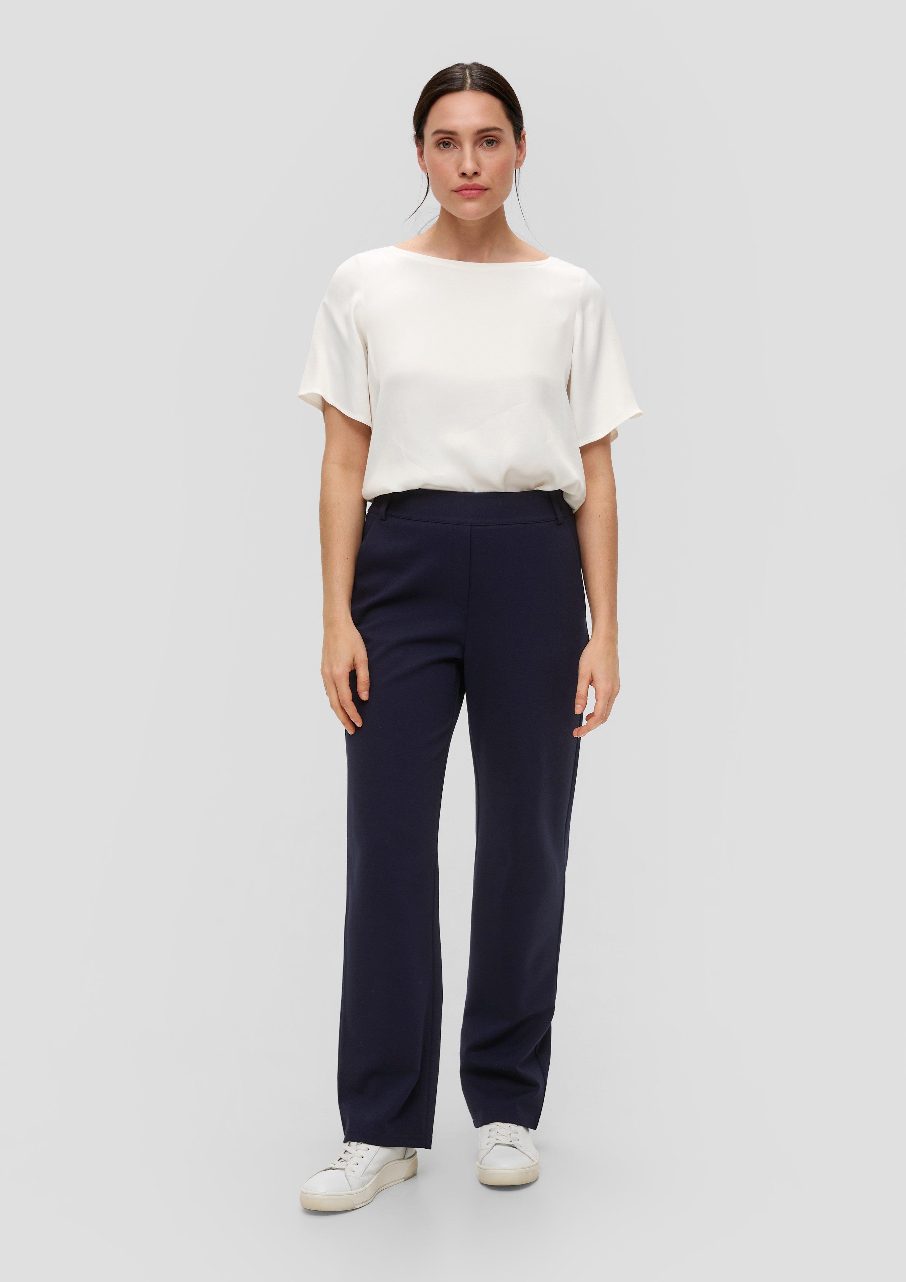 Straight Leg-Hose aus Viskosemix  2156739-5959