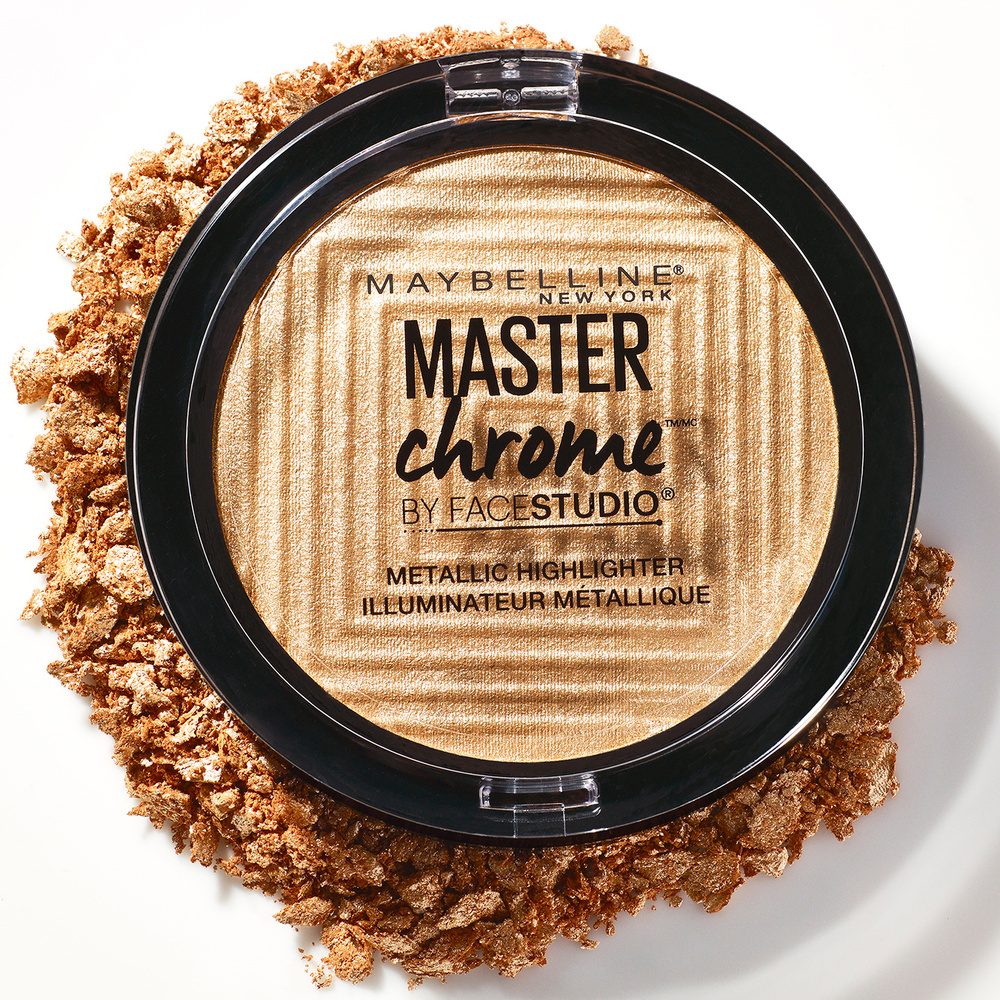 Maybelline Master Chrome Metallic Highlighter #100-molten Gold 6,7 Gr Highlighter