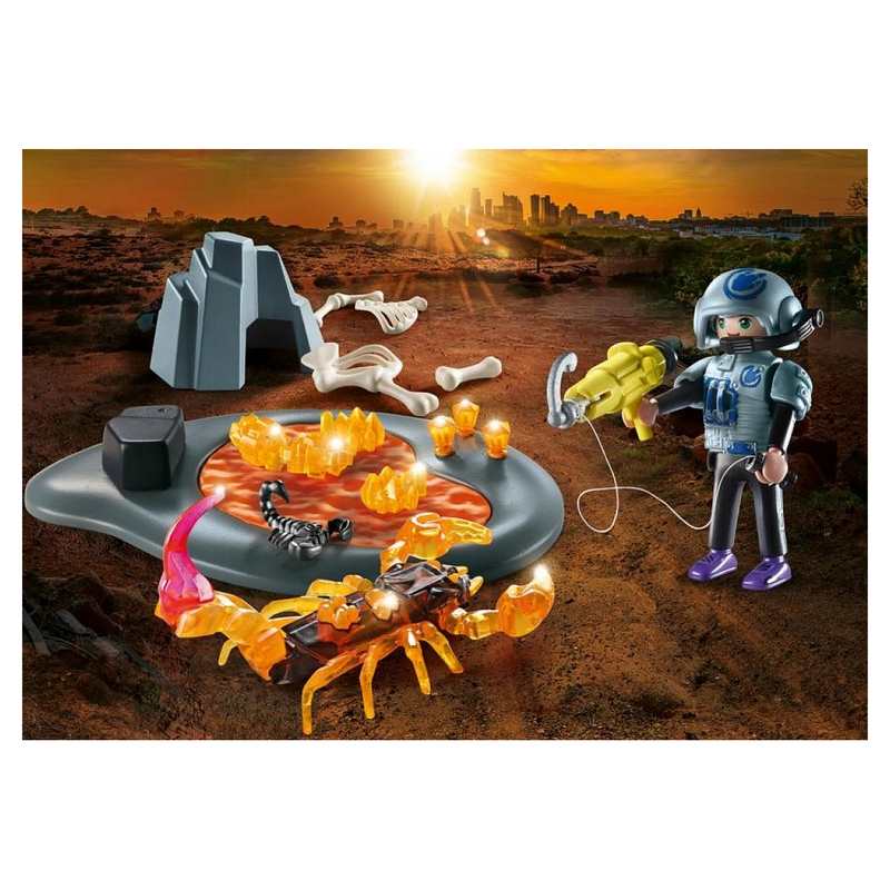 70909 Agent scorpion de feu Playmobil