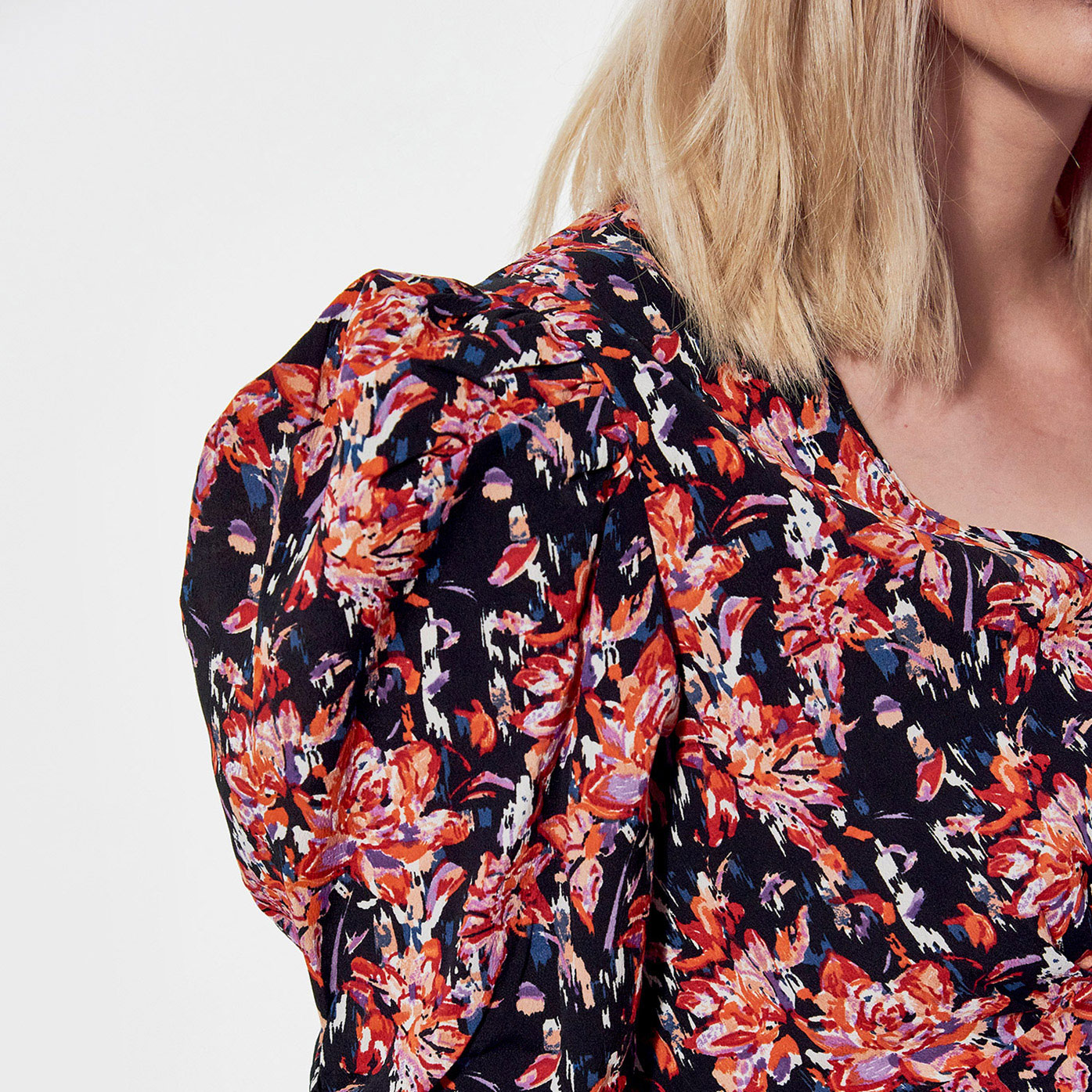 VISTA  Robe cintrée Femme fleurie