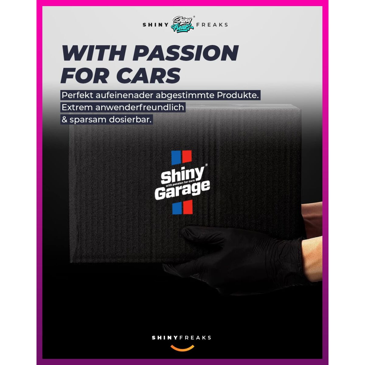 Shiny Garage - Wascheimer Set | Pink Foam 13L