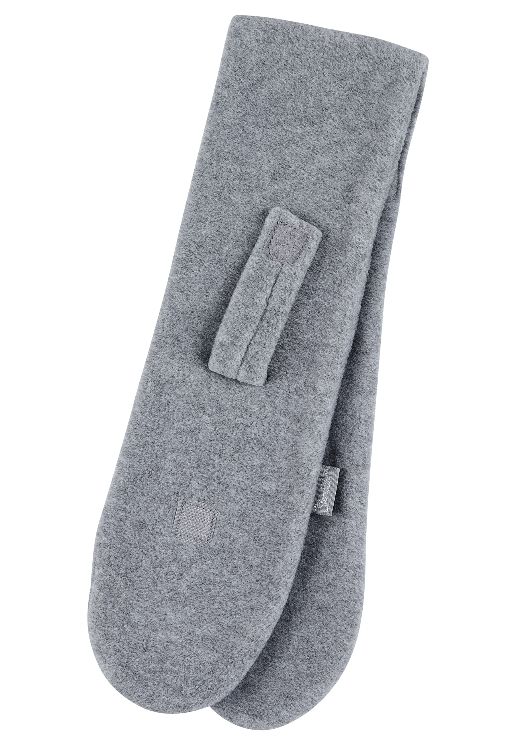 Schal aus Microfleece mit Riegel (Klettverschluss)