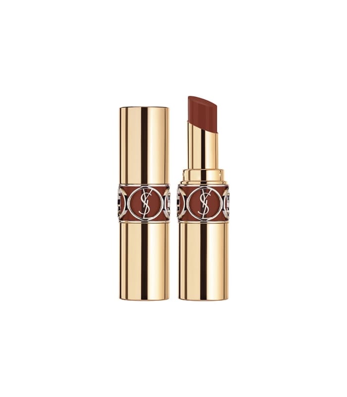 YVES SAINT LAURENT-ROUGE VOLUPTÉ SHINE -Une brillance à porter. Des couleurs fraîches