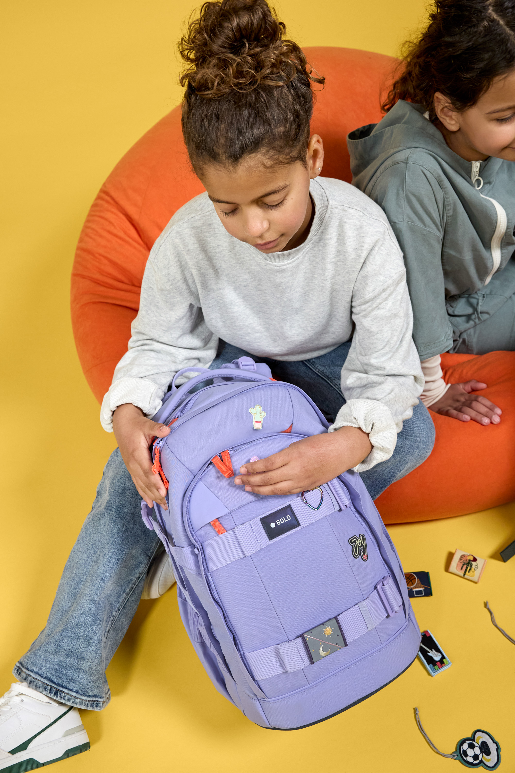 Schulrucksack - BOLD Origin, Lavendel
