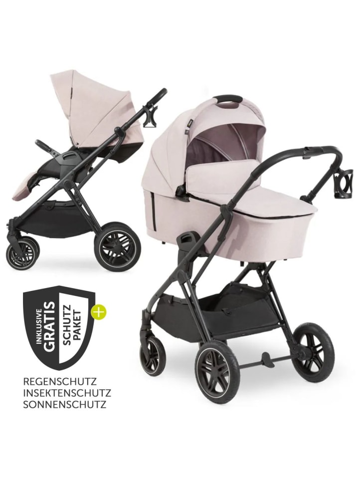 Hauck Kombi-Kinderwagen Vision X Duoset Silver in beige günstig kaufen onesize