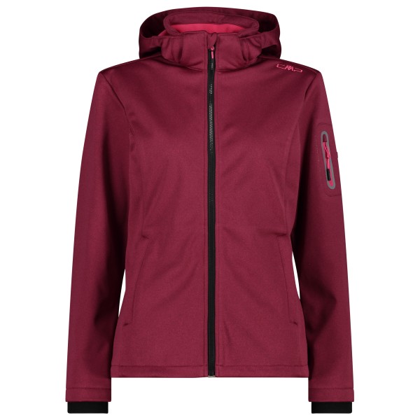 CMP - Women's Jacket Zip Hood Melange Softshell - Softshelljacke