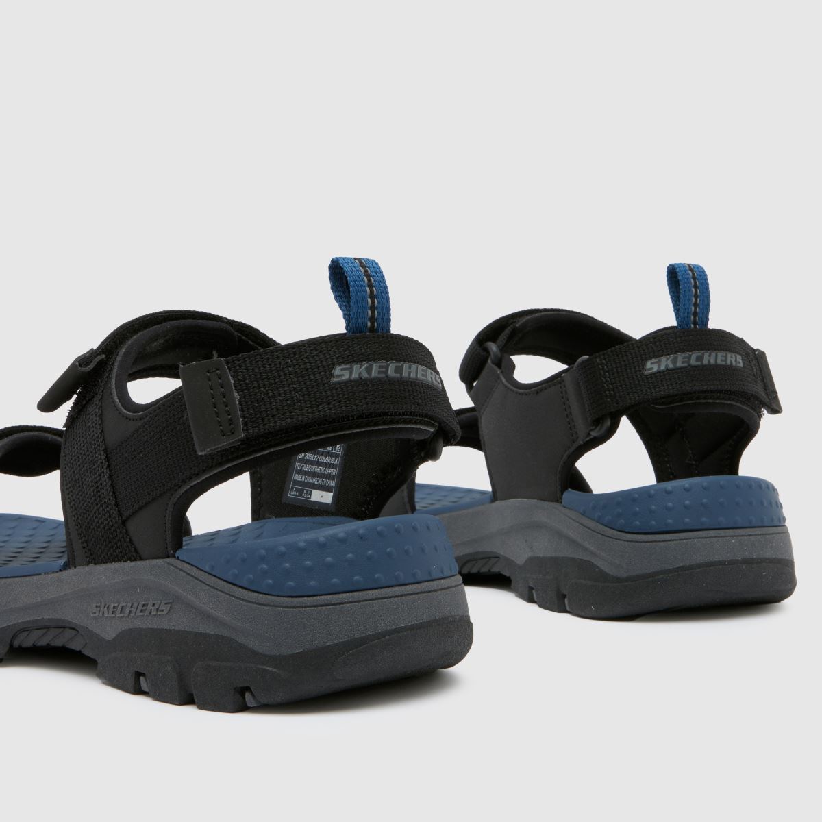 SKECHERS tresmen - ryer szandál fekete színben