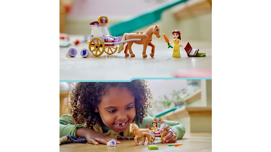 LEGO ǀ  Princess 43233 Belles Pferdekutsche
