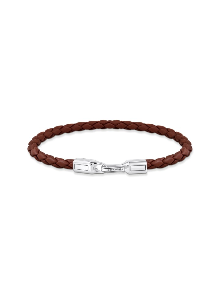 Thomas Sabo Armband in silber, braun günstig kaufen 17 cm