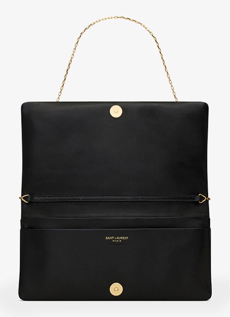 Saint Lauren Calypso Mini clutch od janjeće kože