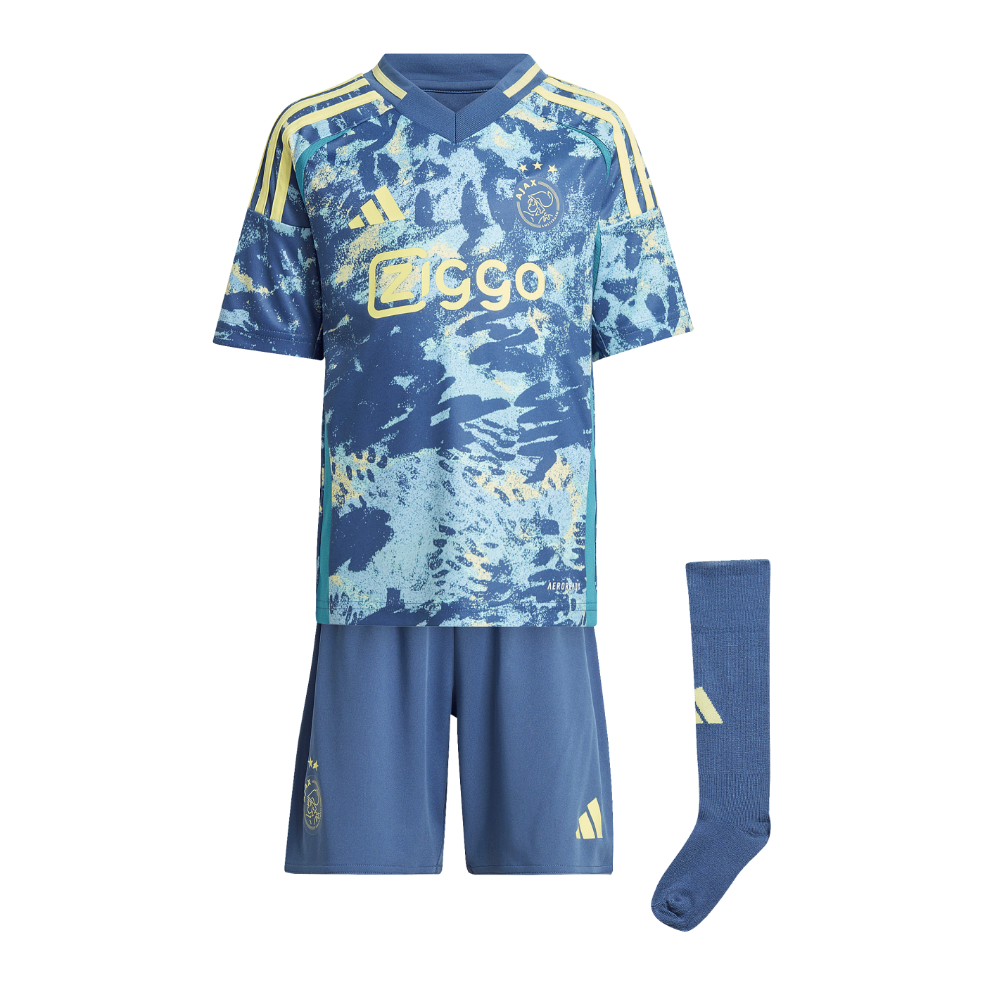 adidas Ajax Amsterdam Minikit Away 2024/2025 Kids Blau