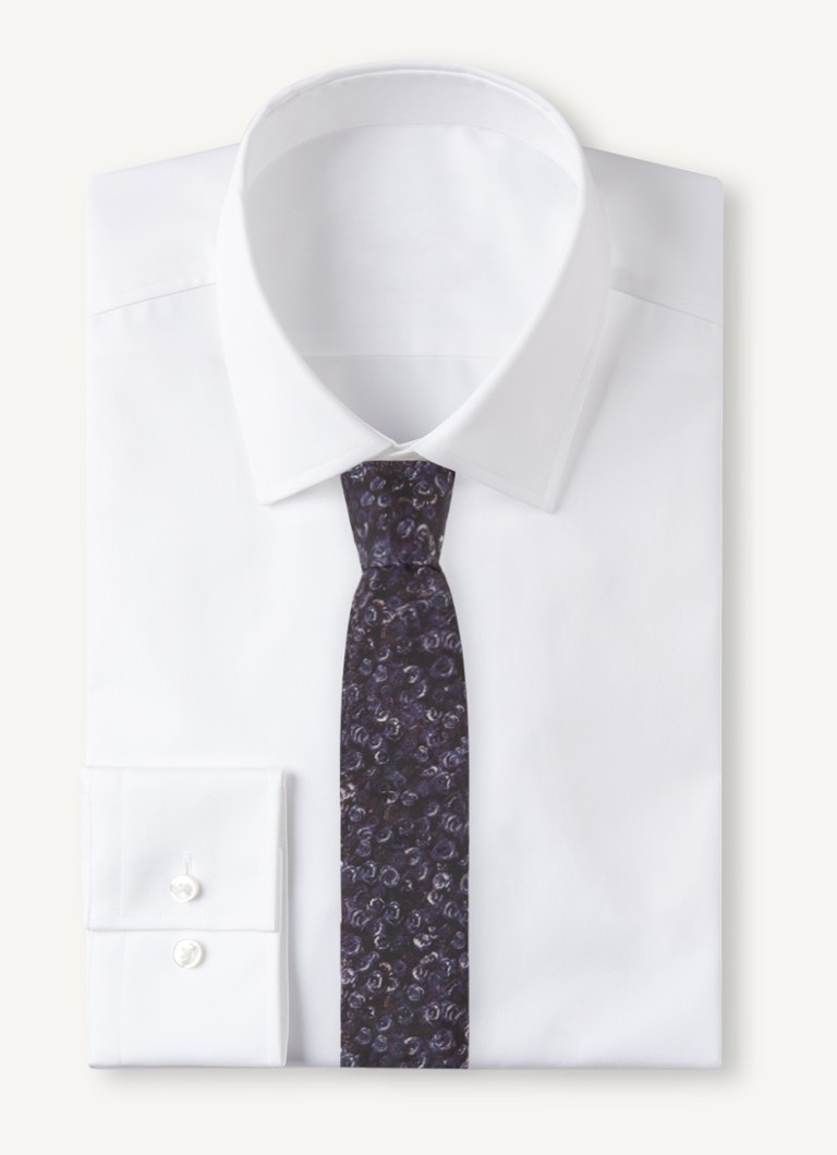 Cravată HUGO BOSS cu imprimeu floral