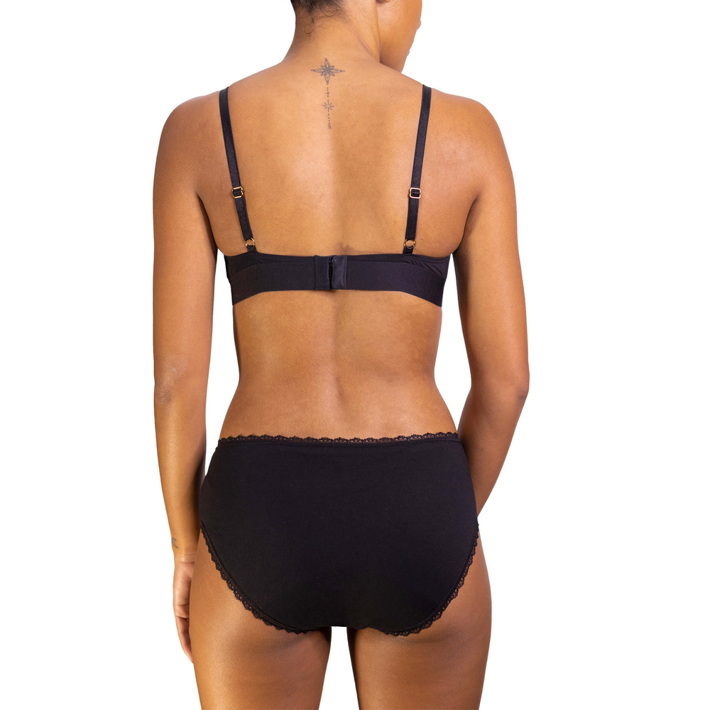 rejeanne Shorty Callie Noir Culotte menstruelle