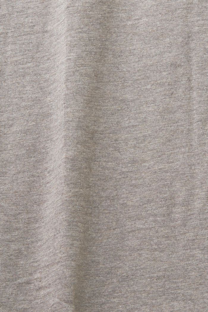 Rundhals-T-Shirt, 100 % Baumwolle