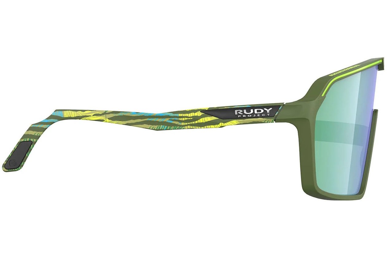 Rudy Project Spinshield Olive Matte Nature Print / Multilaser Green