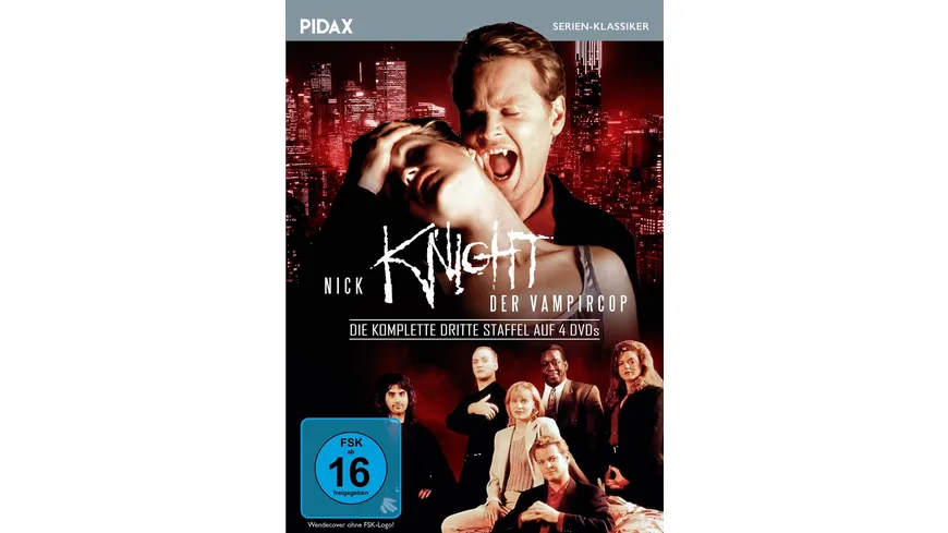 Nick Knight, der Vampircop, Staffel 3 / Die letzten 22 Folgen der Kult-Krimiserie (Pidax Serien-Klassiker)  [4 DVDs]
