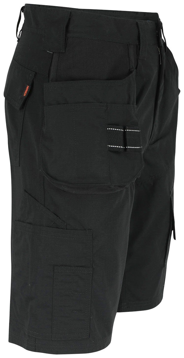 Herock Arbeitshose Batua Bermudas Vielen Taschen (inkl. Nageltasche & Bundschlaufe), 1 Hammerschlaufe