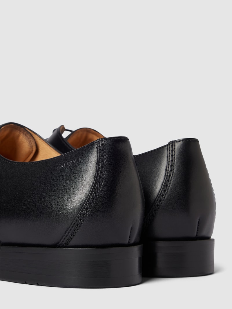 Derby-Schuhe aus Leder Modell 'SEBASTIAN' in schwarz