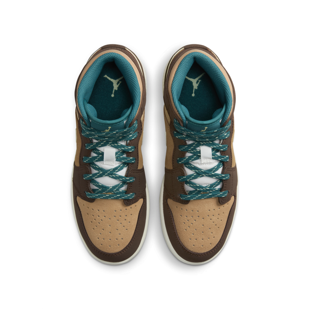 NIKE JORDAN 1 Mid SE GS DZ6335-200 / braun