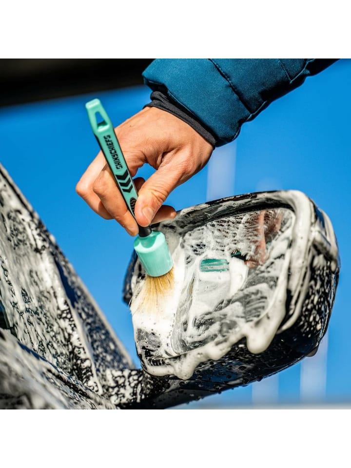 COFI 1453 5er Set Detailing Brush - Wildschweinborsten Auto-Pinsel zur gründlich in Blau günstig kaufen onesize