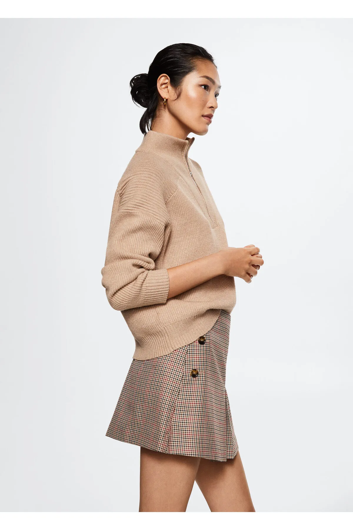 MANGO  Brauner Damenrock 37055928