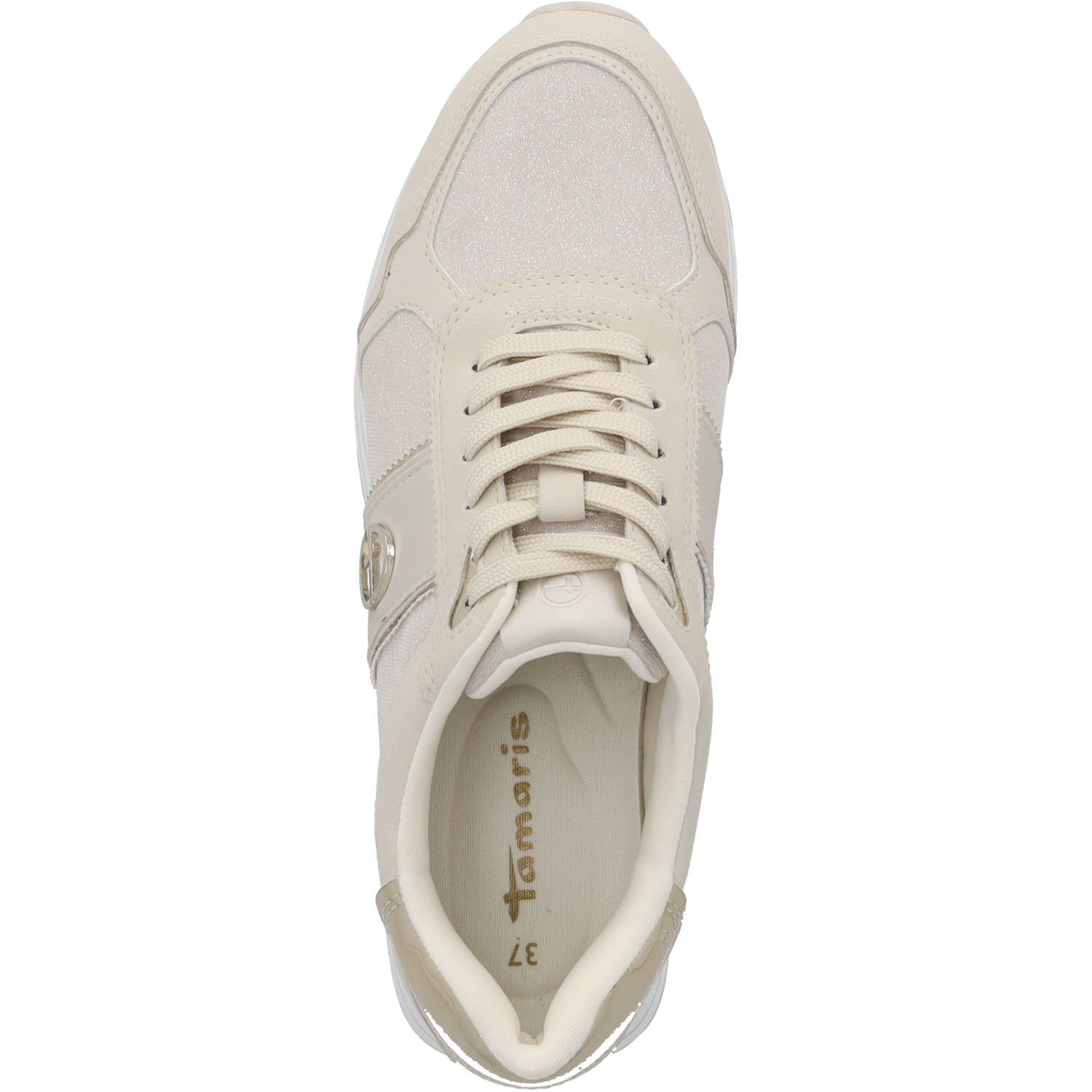 Tamaris 23727, Schnürschuhe, Damen, Beige