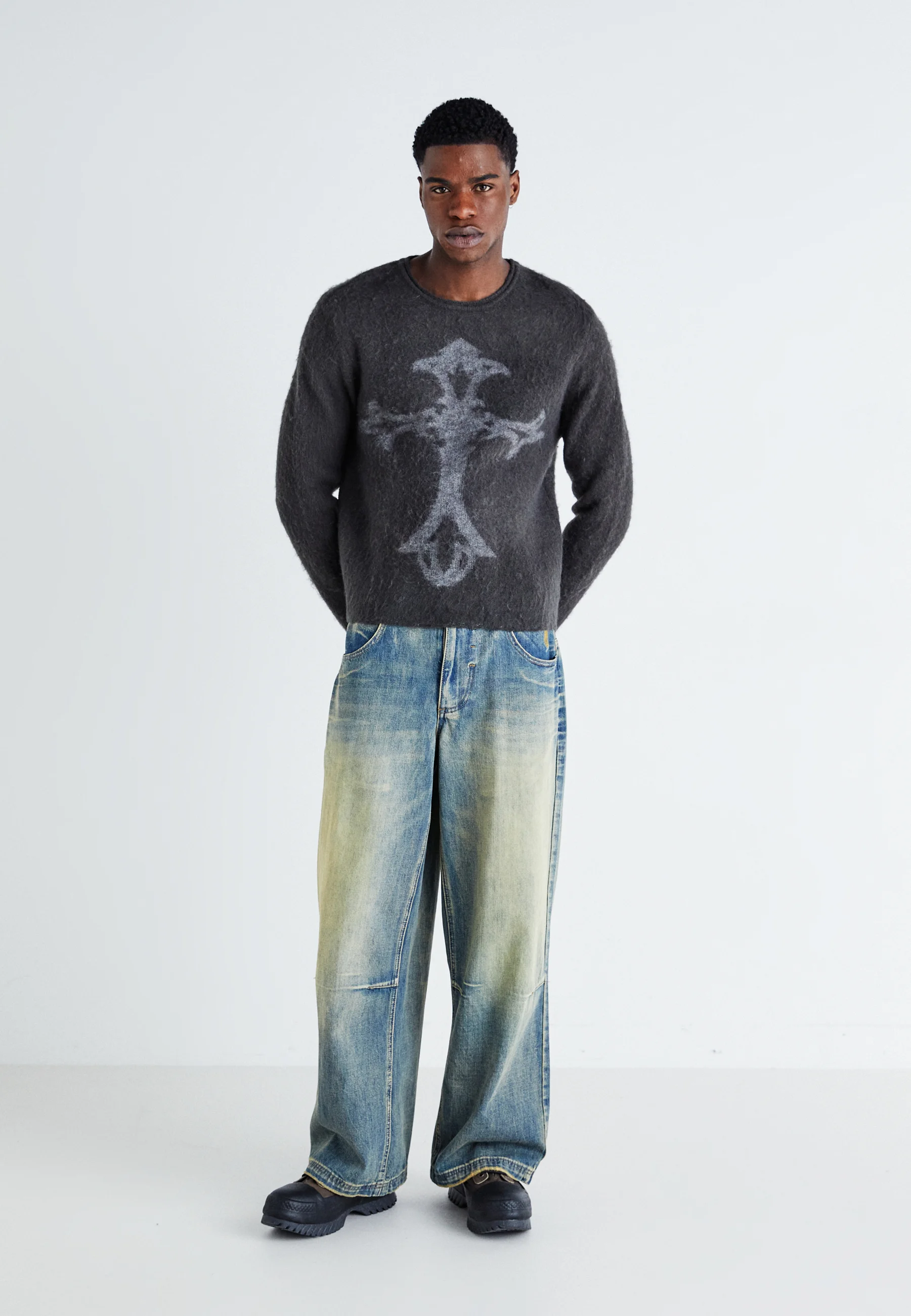 Jaded London UNION JACK COLOSSUS - Vaqueros holgados